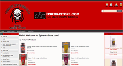 Desktop Screenshot of ephedrastore.com